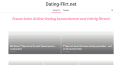 Desktop Screenshot of dating-flirt.net