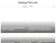 Tablet Screenshot of dating-flirt.net